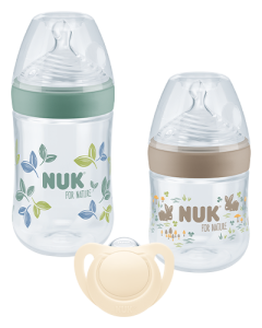 NUK Petit Set Biberons Nature Sense Temperature Control Verre - Babyboom  Shop - Babyboom Shop