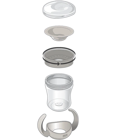 Mini Magic Cup - 360 poignées - Mixte 6m+ NUK, Vente en ligne de